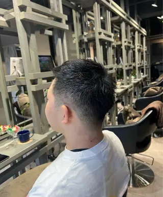 メンズ 透明感カラー/恵比寿 /レイヤーカット大場のヘアスタイル