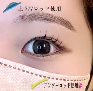 マツエク・マツパ 🖤束感まつ毛 Rina🖤のマツエク・マツパデザイン