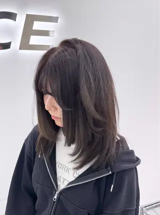 ミディアム GO TODAY 原宿Verno店所属・韓国系支持率No.1 レイヤー特化/きょうのヘアスタイル