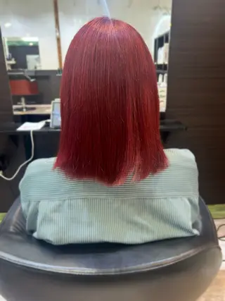 カラー 加本 翼のヘアスタイル