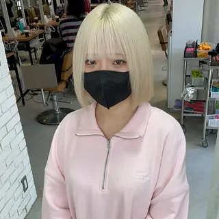 ショート 派手髪支持率No1 Eisukeのヘアスタイル