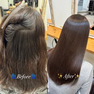 ロング パーマ ✄﻿カットモデル募集 /髪質改善✨️翔琉のヘアスタイル