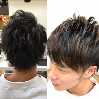 ショート メンズ 赤羽、髪質改善サロン 吉野リョウスケのヘアスタイル