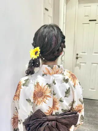 ロング 🥀暖色/エクステ/ ヘアメ/横浜/かなこのヘアスタイル