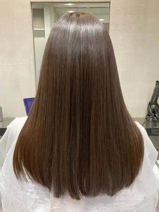 セミロング カラー 豊中/メンズ特化 岡田 龍之介のヘアスタイル