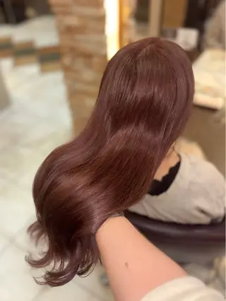 ロング カラー 🎀透明感カラー 🐈ナズナのヘアスタイル