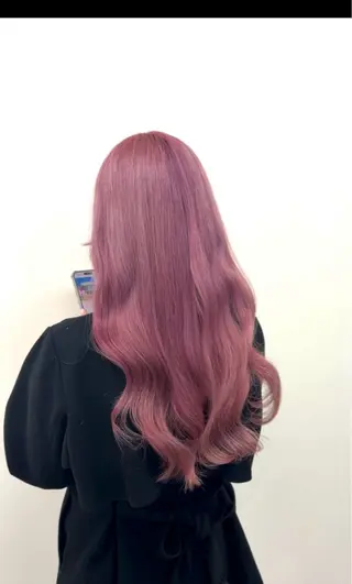 ロング カラー ヘアサロンアウラ所属・旭岡龍明/ハイトーン /ケアブリーチのヘアスタイル