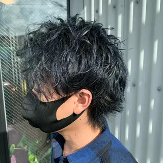 カラー ヘアアレンジ メンズ newi TATSUのヘアスタイル