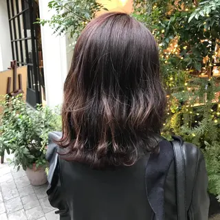 ミディアム LOMA🇰🇷 銀座クボタのヘアスタイル