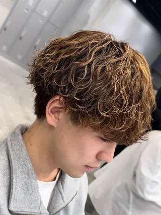 パーマ メンズ 川口 翔太郎（fifth）のヘアスタイル