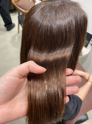 ミディアム M Rのヘアスタイル