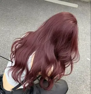 ロング カラー ヘアアレンジ 🍯傷ませないカラー 髪質改善🍯彪雅のヘアスタイル