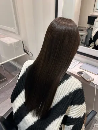 ロング 中原 優美のヘアスタイル