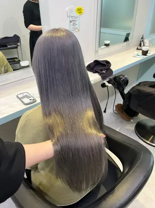 ロング カラー ブリーチカラー 🩵MIZUKIのヘアスタイル