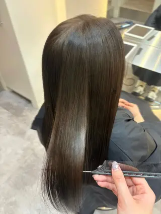 ロング カラー 🩶 HARUKA/ 韓国美髪ヘア🩶のヘアスタイル