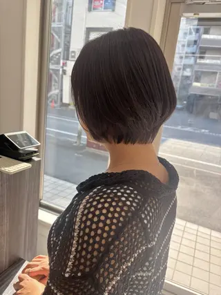 ショート 新村 華奈絵のヘアスタイル