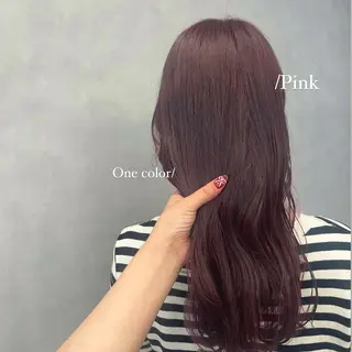 ロング Mirai/ 艶カラー/暖色カラーのヘアスタイル