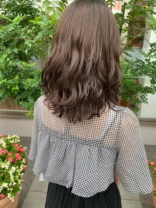 ミディアム カラー 髪質改善美容室Lust所属・美容室Lust💚 嶋崎　鷹のヘアスタイル