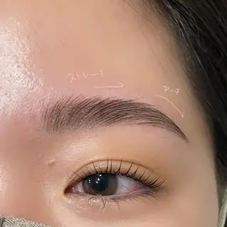 アイブロウ Froom Lunaのマツエク・マツパデザイン