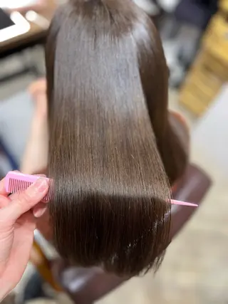 セミロング 🫧ぷる艶カラー🫧 Yuubi🦩のヘアスタイル