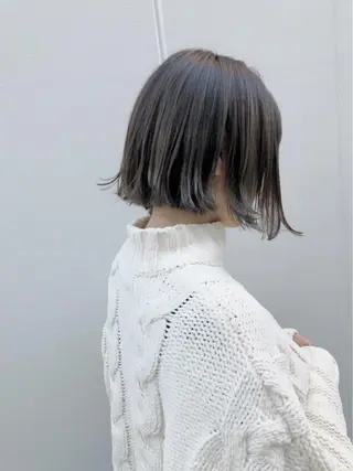 ショート カラー ノグチ ユウキ/ボブのヘアスタイル