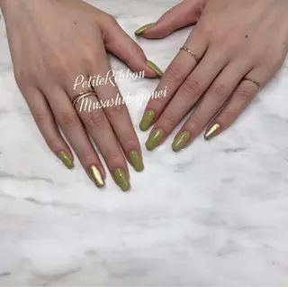 ネイル ネイルPetit Ribbonのネイルデザイン