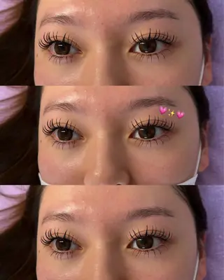 マツエク・マツパ princess 森 碧海のマツエク・マツパデザイン