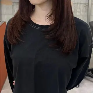 ミディアム 髪質改善特化／透明感 カラー／ＡＫＡＮＥ♡のヘアスタイル