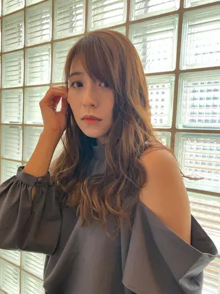 セミロング カラー One By The Ect所属・ショート/脱白髪染め ☆宇﨑悠実のヘアスタイル