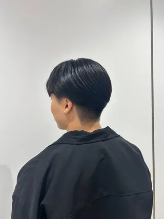 パーマ メンズ ダブルカラー /透明感カラーRioのヘアスタイル