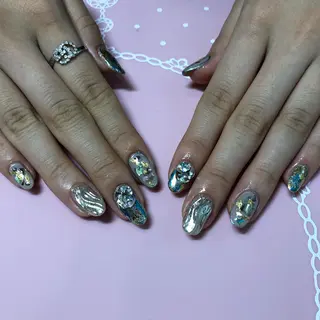 ショート ネイル 《LB》ラブリエ Nail&eyeのマツエク・マツパデザイン