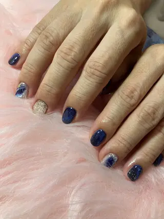 ネイル rukianail 新里のネイルデザイン