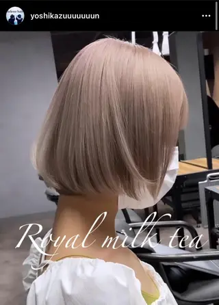 ショート カラー Selenehair 三条本店のヘアスタイル