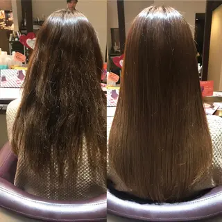 ロング 【コテ巻き風パーマ】 一木快斗のヘアスタイル