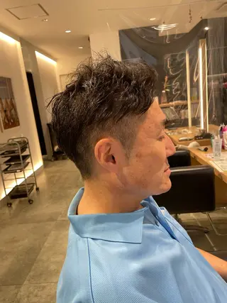 メンズ 長町/酸性ストレート /曲がる縮毛矯正のヘアスタイル