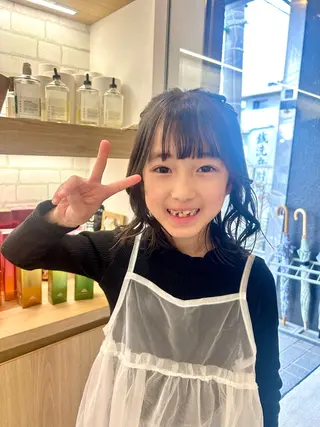 キッズ 鎌倉/メンズ/外国人 風パーマ/ﾐﾕｳのヘアスタイル