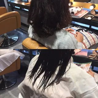ミディアム カラー パーマ ヘアアレンジ メンズ キッズ ネイル マツエク・マツパ 韓国ヘア♡おくれ毛♡ ボブ♡sayakaのヘアスタイル