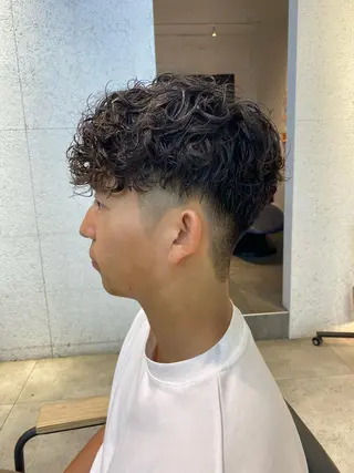 パーマ メンズ 新宿【メンズパーマ】 塩澤太一のヘアスタイル