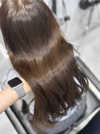 ロング カラー ✨ブリーチカラー/ 艶髪suzu🪽🤎のヘアスタイル