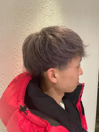 ミディアム カラー メンズ ⭐️髪質改善⭐️ 大野輝のヘアスタイル