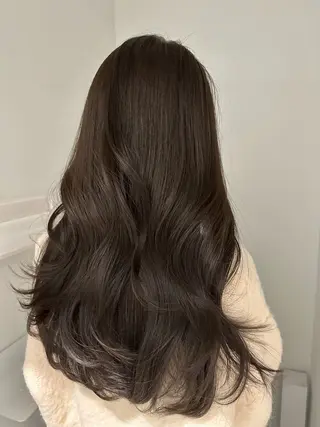 ロング カラー MOOD,所属・レイヤーカット/銀座 TAROのヘアスタイル