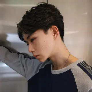 ショート パーマ メンズ 内山湧勝/メンズ/ ショート/パーマのヘアスタイル