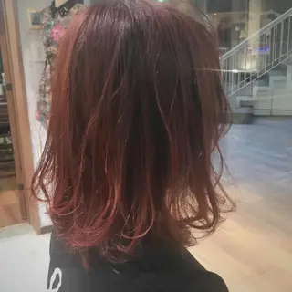 ミディアム カラー 松村 崇弘のヘアスタイル