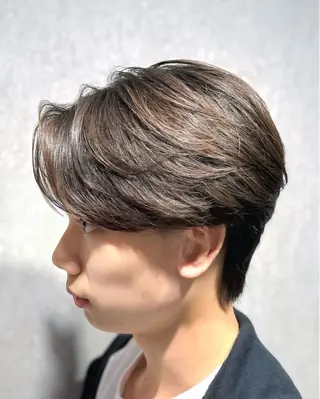 パーマ メンズ 曲がる縮毛/カルマパ ーマ/池袋/横村大全のヘアスタイル