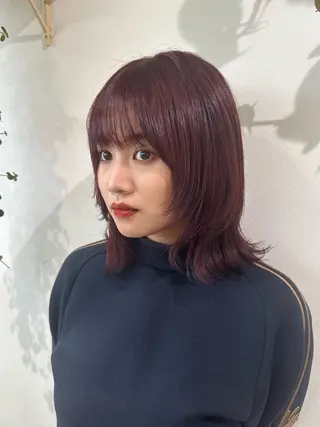 セミロング カラー モテhair♡.* ﾏﾂｴｸ/さくら🍨のマツエク・マツパデザイン