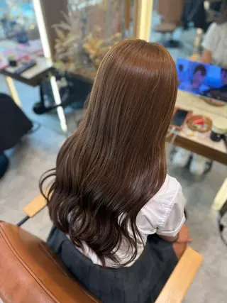 ロング カラー 🍀olelo国立 🐱みどりこのヘアスタイル