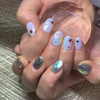 ネイル καρδιά -ｶﾙﾃﾞｨｱ-のネイルデザイン