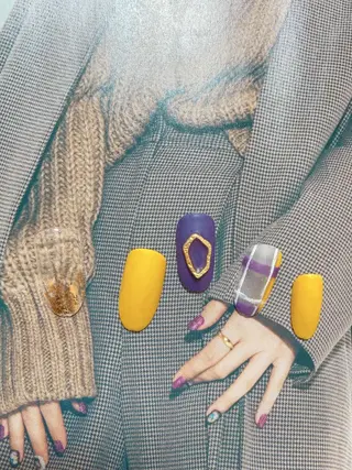 ネイル QULEONAIL所属・大城 裕麻のネイルデザイン