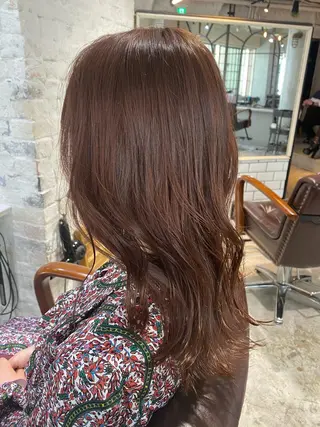 セミロング カラー amie蒲田西口所属・🫧褒められ艶髪🫧 Minamiのヘアスタイル