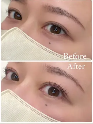 メンズ マツエク・マツパ アイブロウ 🤍カセ ヒロミ🤍 平塚美容室 Linkのマツエク・マツパデザイン